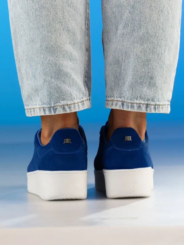 Roberto Rosso Sneakers>Avanti Blue Suede