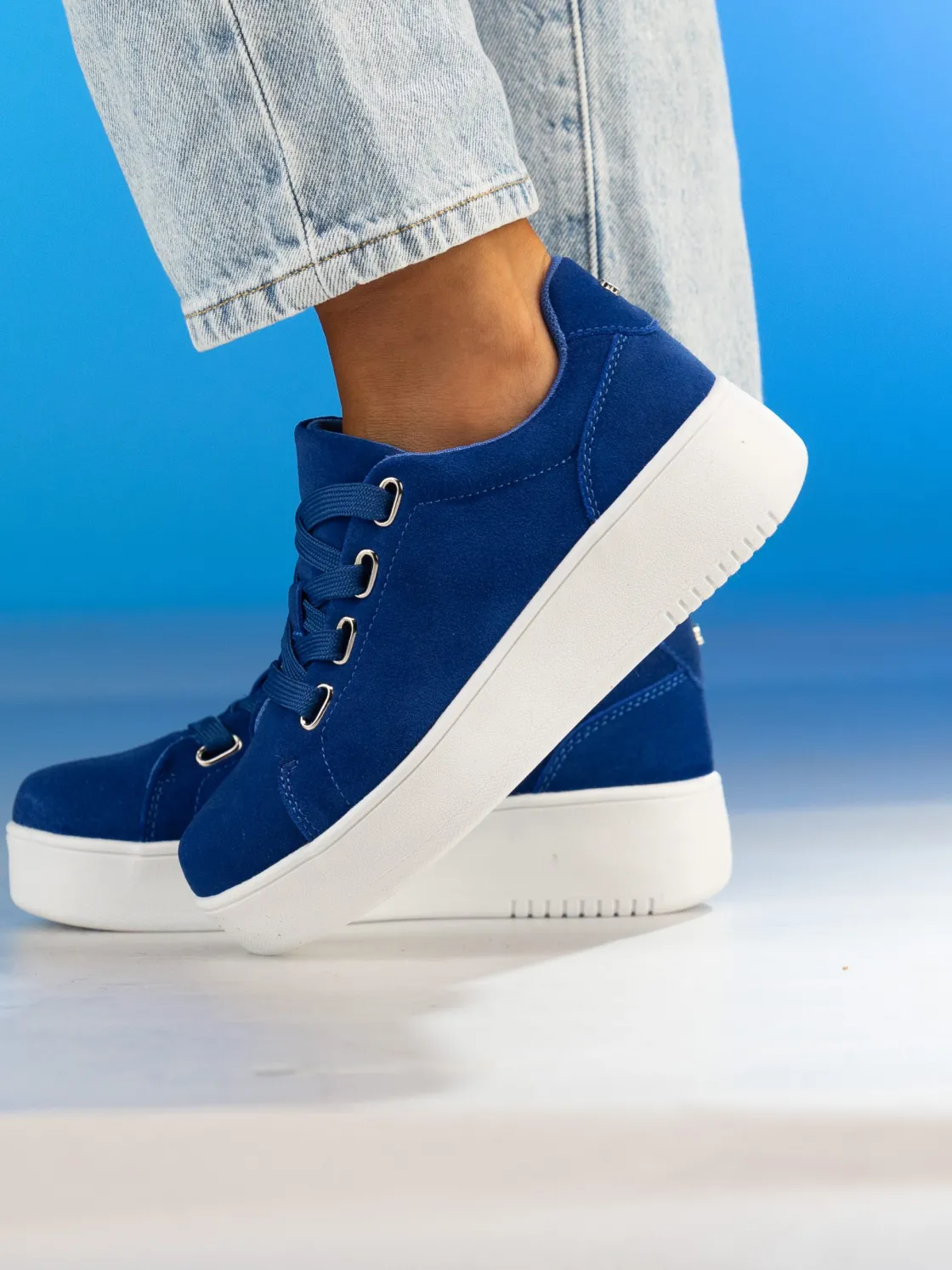 avanti_blue_suede_5.webp Roberto Rosso Sneakers>Avanti Blue Suede