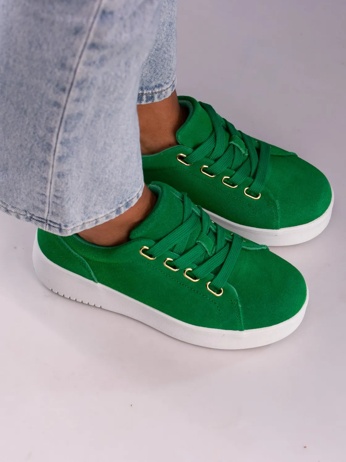 avanti_green_suede_2.webp Roberto Rosso Sneakers>Avanti Green Suede