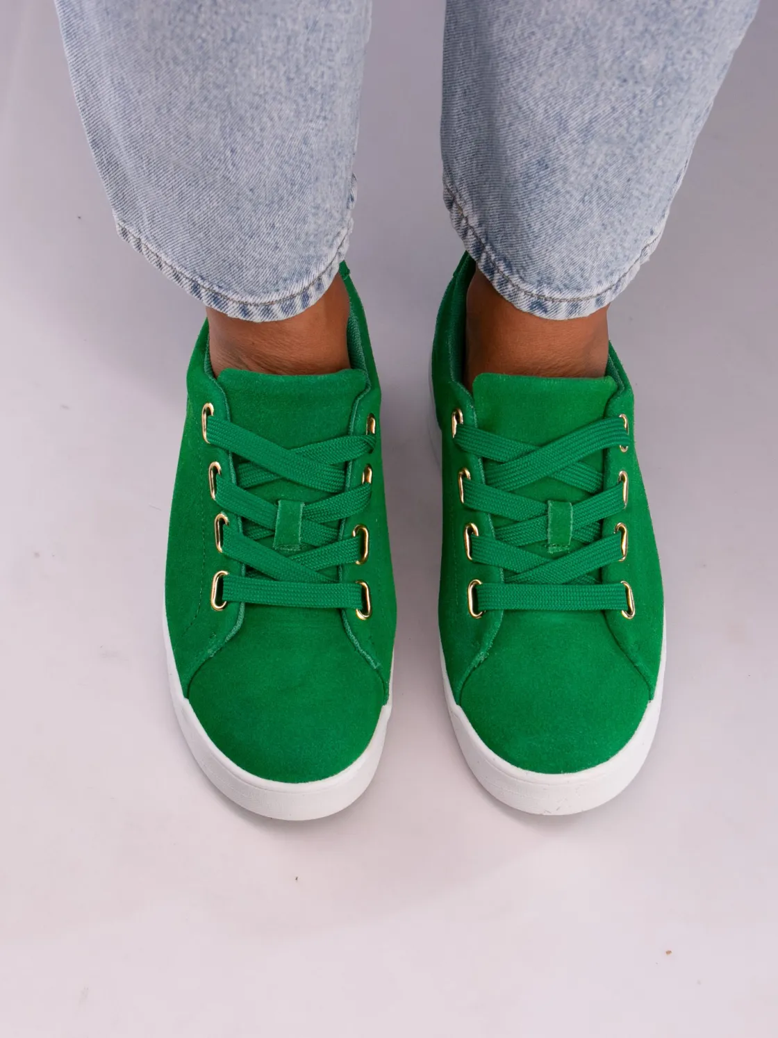 avanti_green_suede_3.webp Roberto Rosso Sneakers>Avanti Green Suede