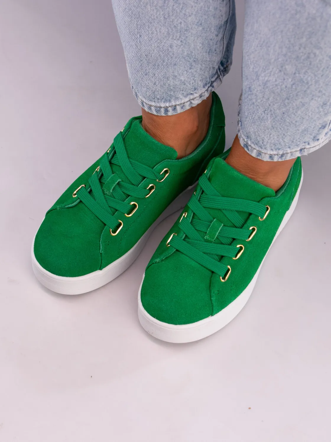 avanti_green_suede_4.webp Roberto Rosso Sneakers>Avanti Green Suede