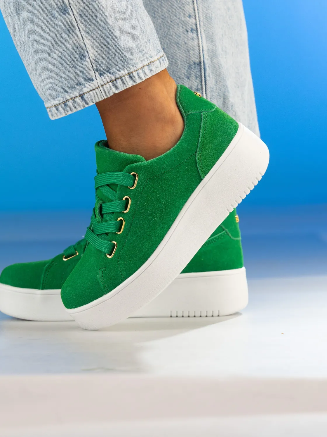 avanti_green_suede_7.webp Roberto Rosso Sneakers>Avanti Green Suede
