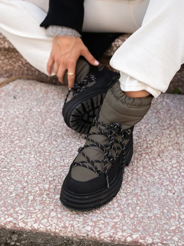 Roberto Rosso Vintersko | Skoletter Og Boots>Belvedere Water Resistant Green