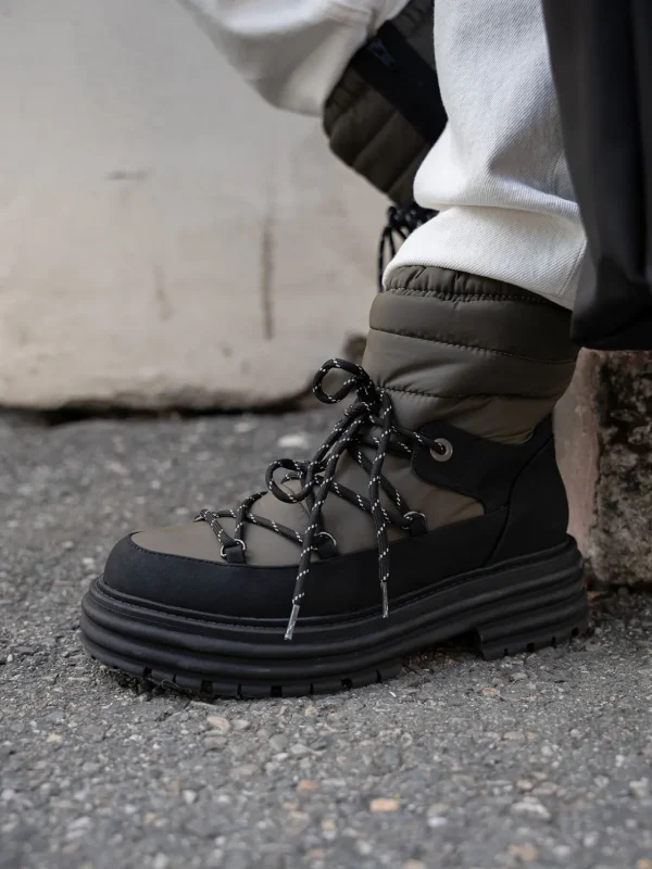 Roberto Rosso Vintersko | Skoletter Og Boots>Belvedere Water Resistant Green