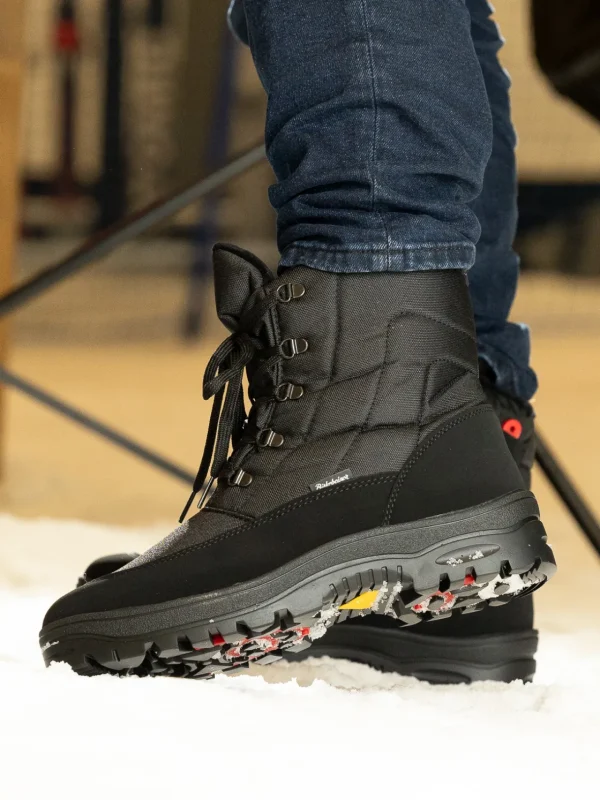 Birkebeiner Piggsko | Vintersko>– Winterboot Jerv Waterproof Piggsko Black