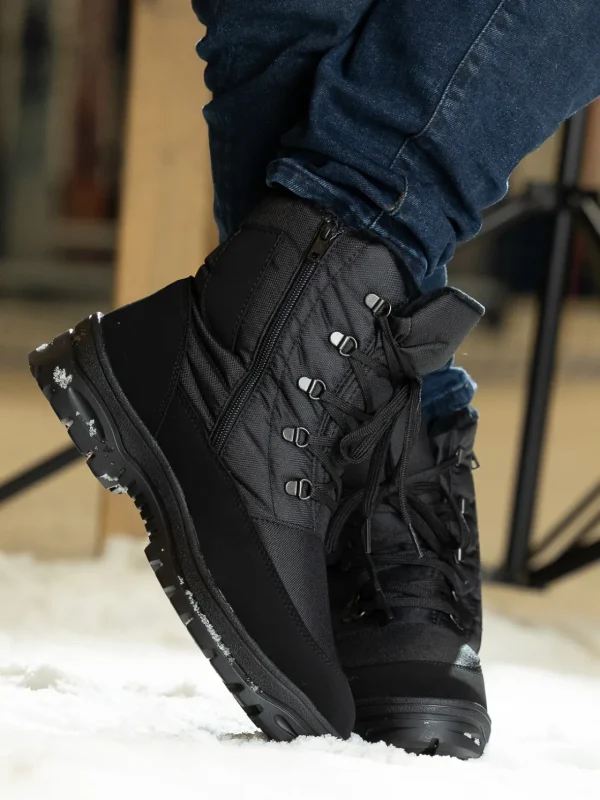 Birkebeiner Piggsko | Vintersko>– Winterboot Jerv Waterproof Piggsko Black
