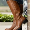 Roberto Rosso Skoletter Og Boots>Camperos High Plain Cognac