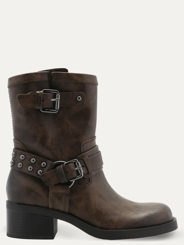 Roberto Rosso Skoletter Og Boots>Camperos Low Bikerboot Brown