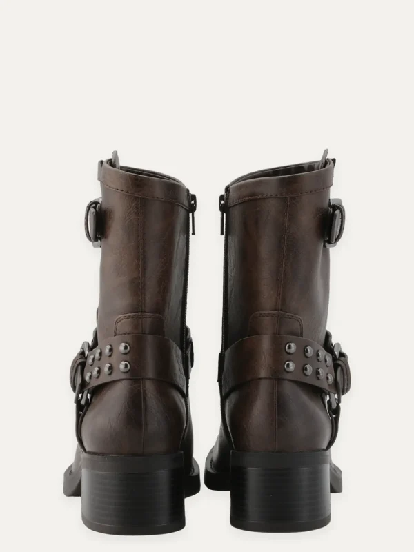 Roberto Rosso Skoletter Og Boots>Camperos Low Bikerboot Brown