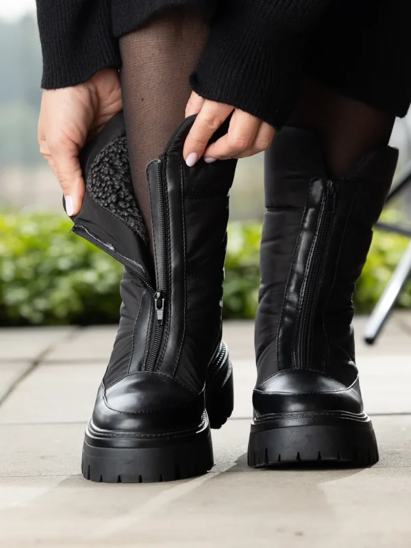 Roberto Rosso Vintersko | Skoletter Og Boots>Campo Black