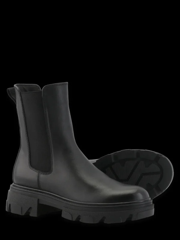 Roberto Rosso Skoletter Og Boots>Cleo Leather Chelsea Black