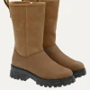 Roberto Rosso Vintersko | Skoletter Og Boots>Combat Leather Vinterstøvel Camel