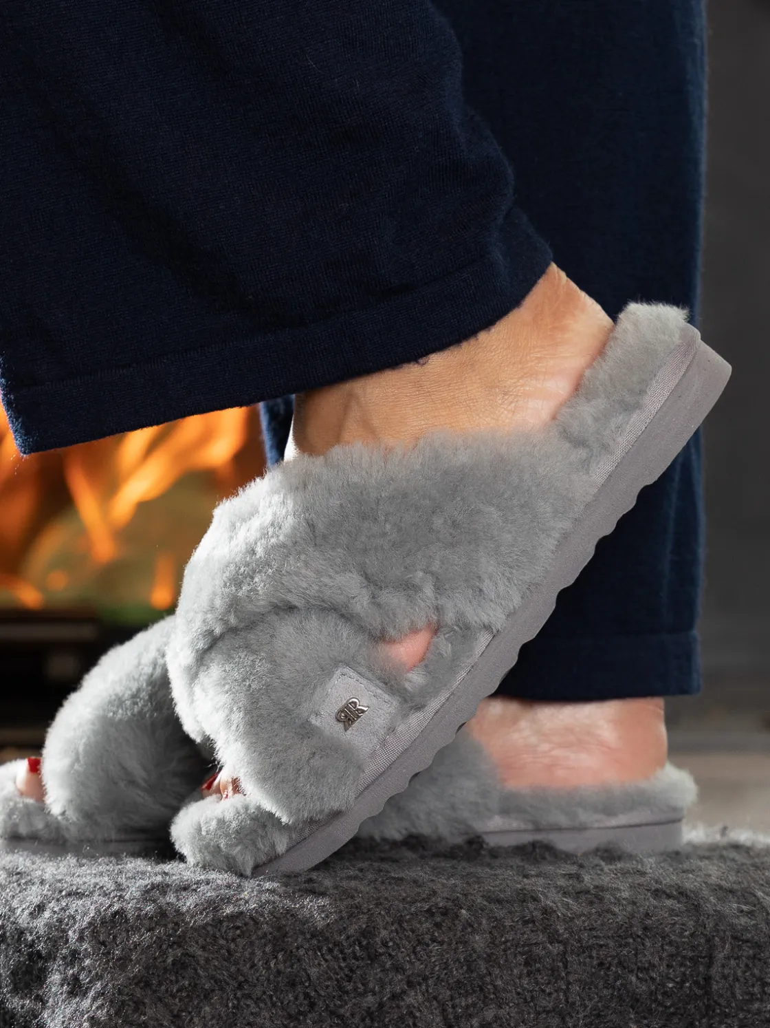 crossy_sheepskin_grey_2.webp Roberto Rosso Tøfler>Crossy Sheepskin Grey