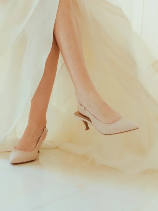 Roberto Rosso Pensko>Falerone Slingback Heel Nude