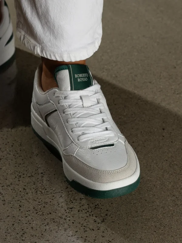 Roberto Rosso Sneakers>Ginna White Green