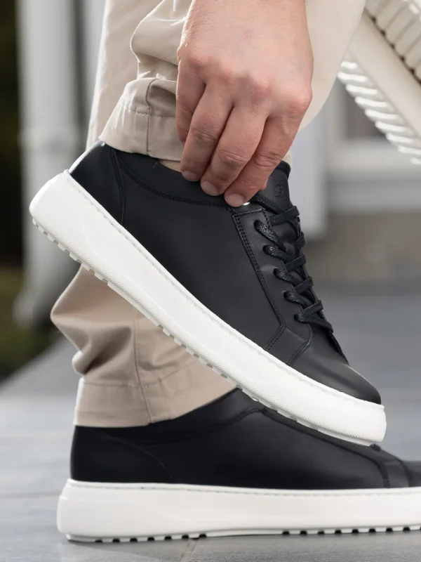 Gregers Sneakers>– Avenue Light Leather Black