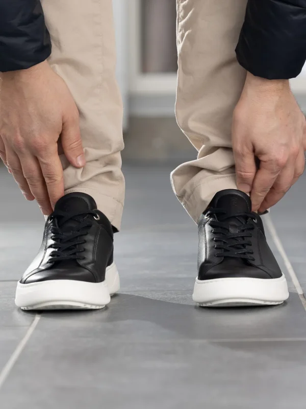 Gregers Sneakers>– Avenue Light Leather Black