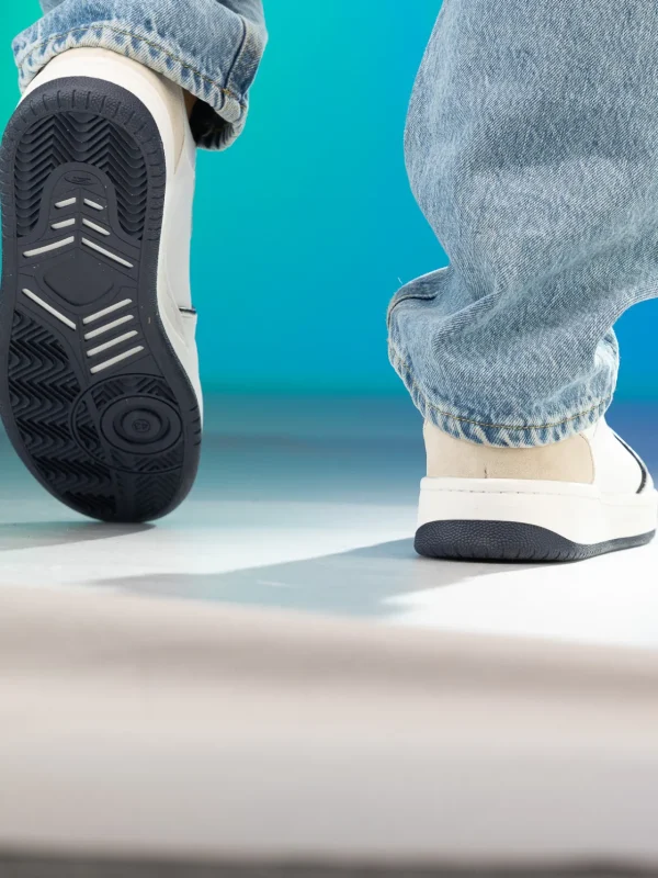 Gregers Sneakers>– Clay Leather White Blue
