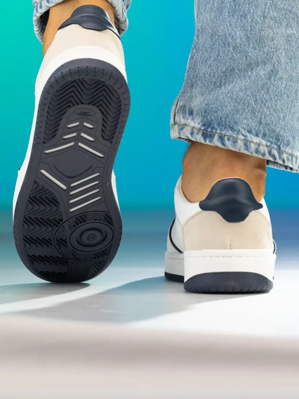 Gregers Sneakers>– Clay Leather White Blue