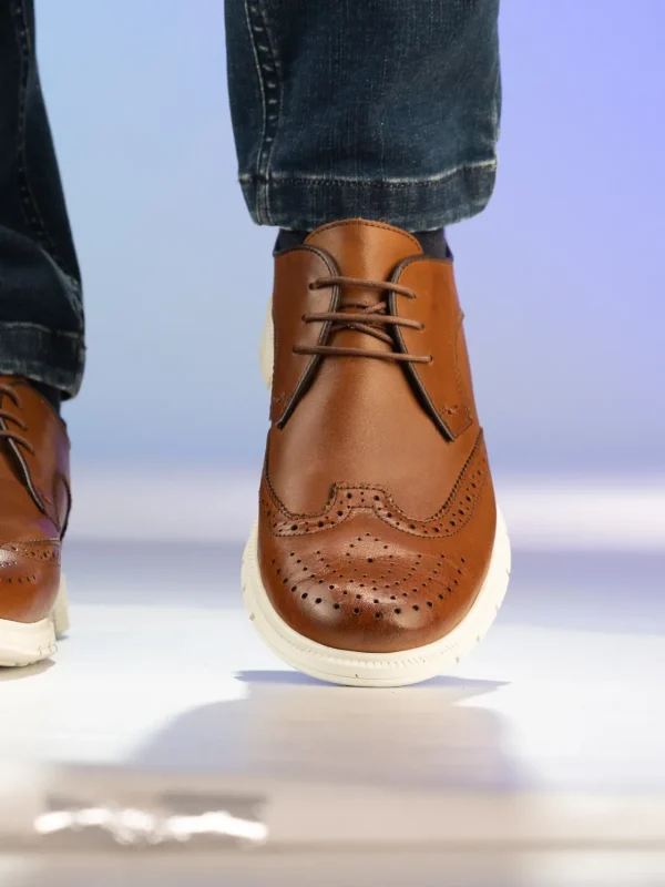 Gregers Pensko>– Sport Brogue Cognac