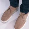 Gregers Pensko>– Sport Brogue Suede Light Brown