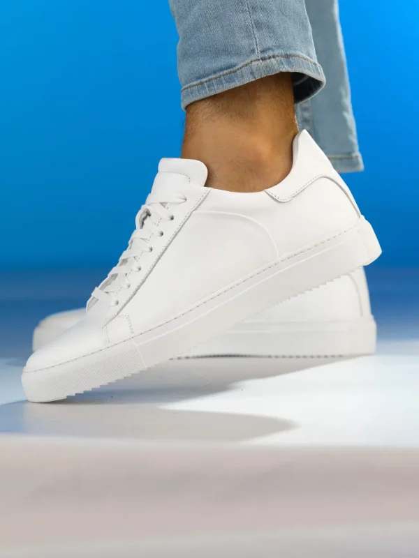 Gregers Sneakers>– Street Leather White