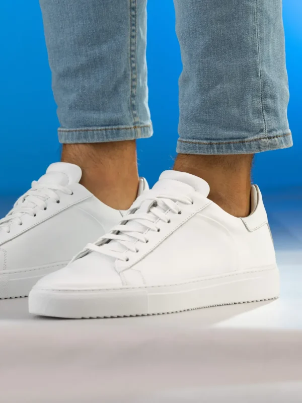 Gregers Sneakers>– Street Leather White