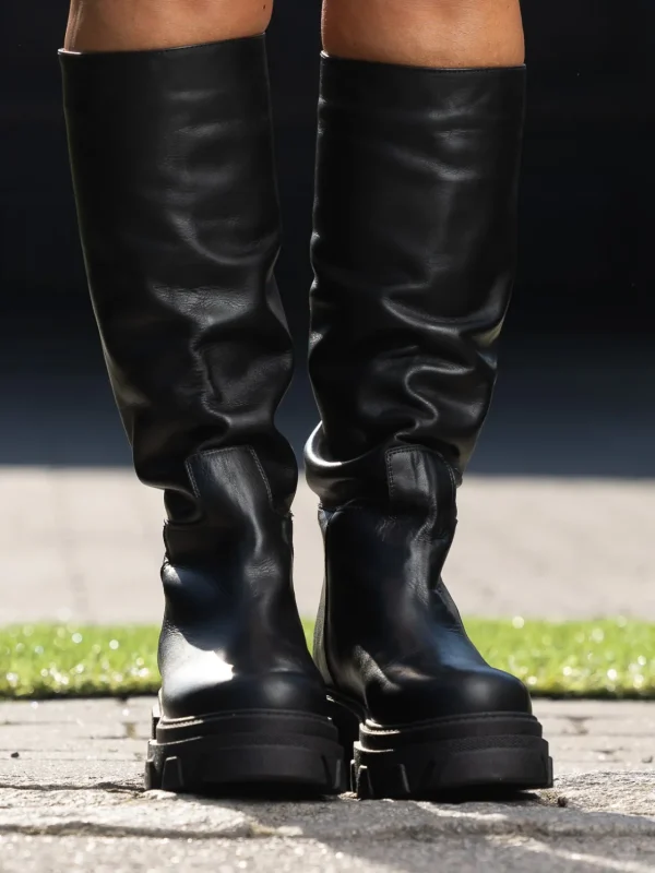 Roberto Rosso Skoletter Og Boots>Hope Vitello Nero