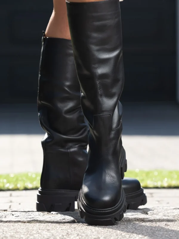 Roberto Rosso Skoletter Og Boots>Hope Vitello Nero