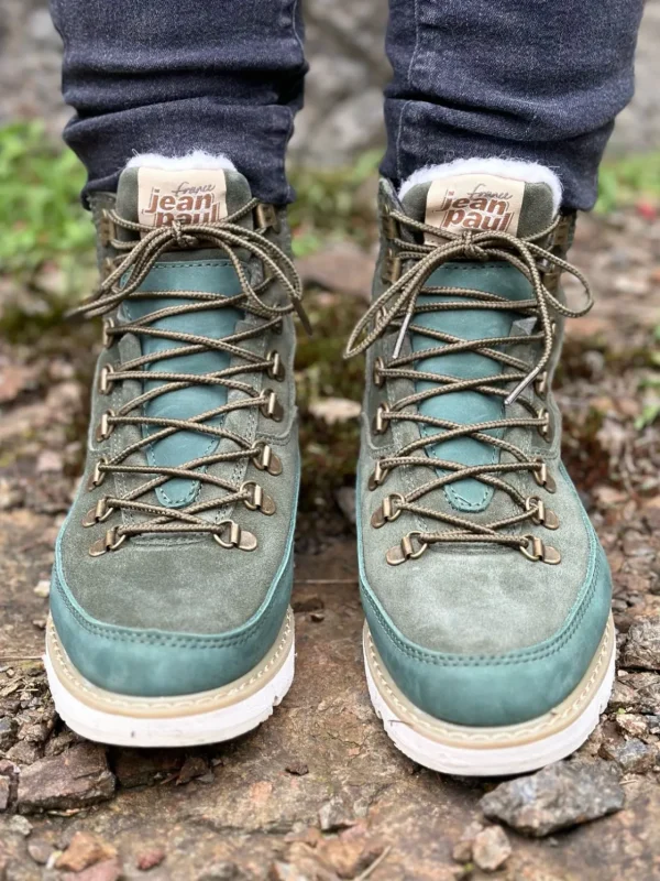 Jean Paul Vintersko>– Col Agnel Leather Green