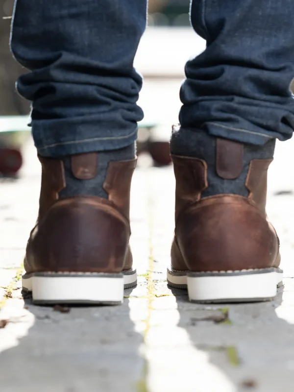 Jean Paul Vintersko | Skoletter Og Boots>– Cologne Brown