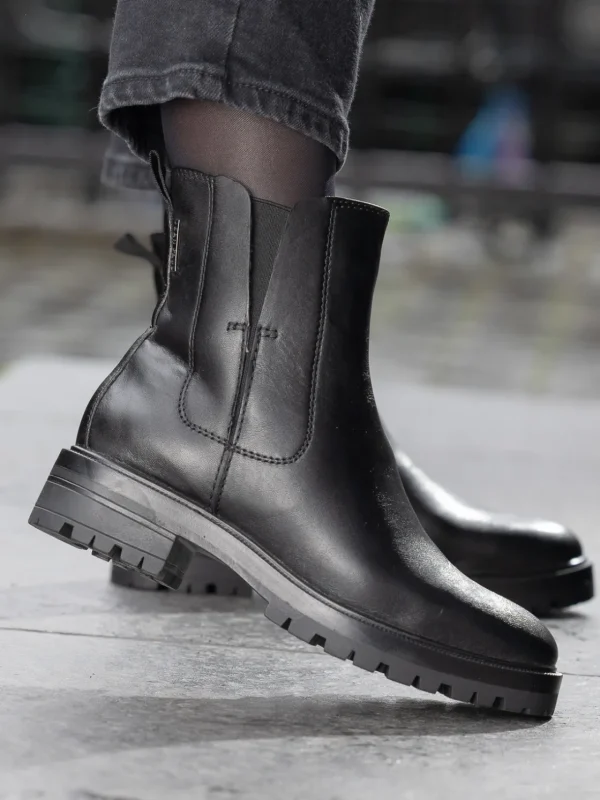 Jean Paul Skoletter Og Boots>– Cosson Leather Black