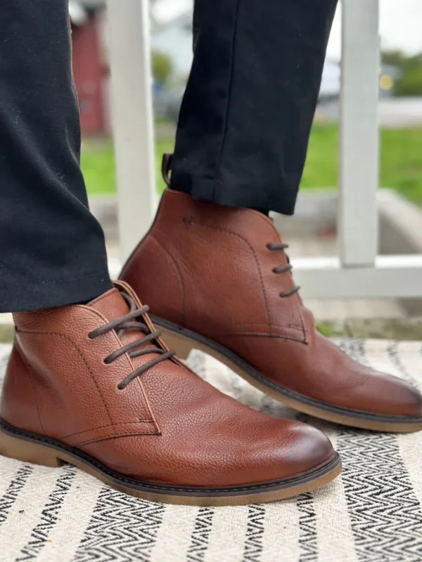 Jean Paul Skoletter Og Boots>– Desert Boot Leather Brown