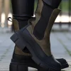 Jean Paul Skoletter Og Boots>– Gravier Green Black