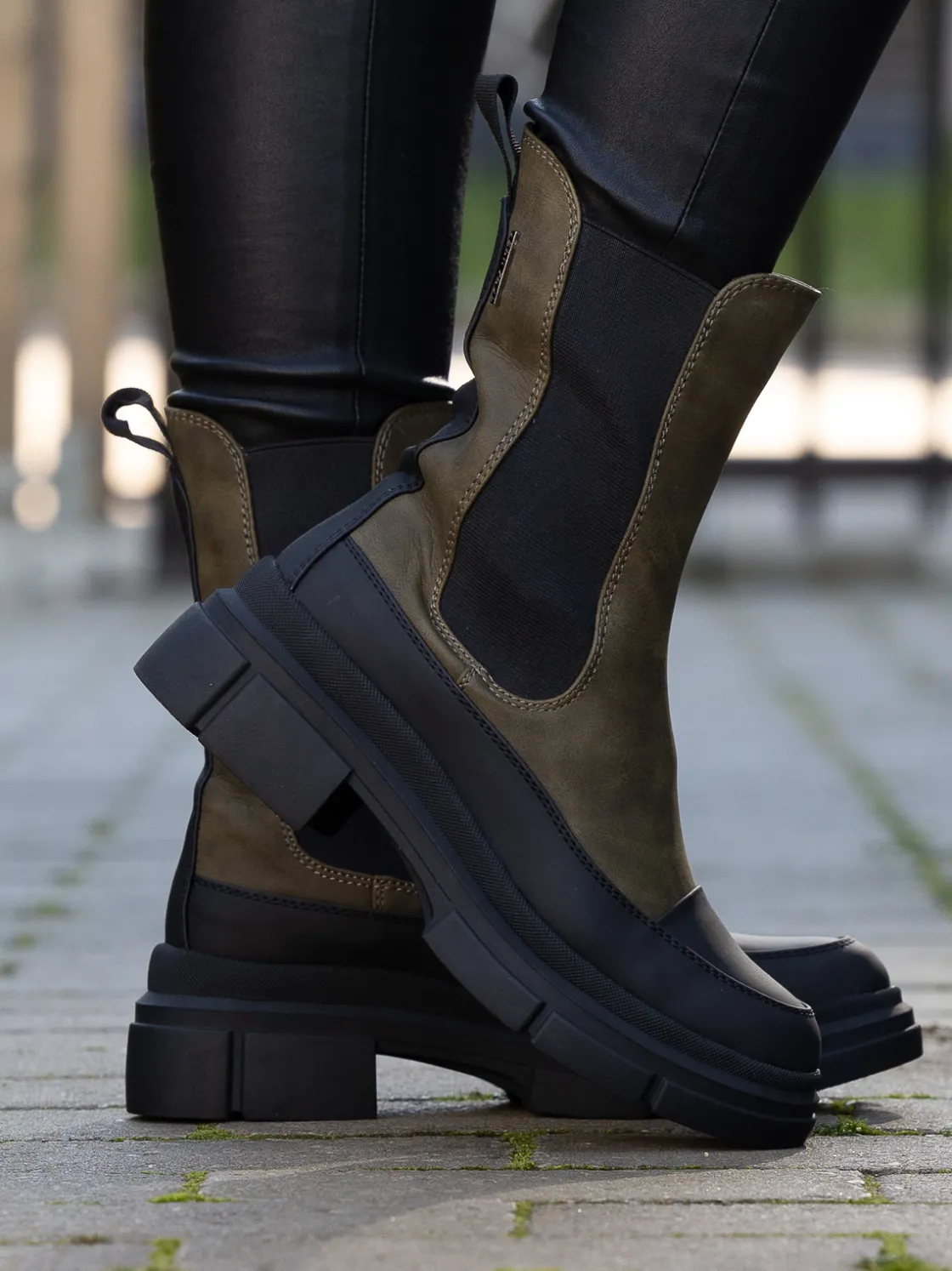 jean_paul__gravier_green__0.webp Jean Paul Skoletter Og Boots>– Gravier Green Black