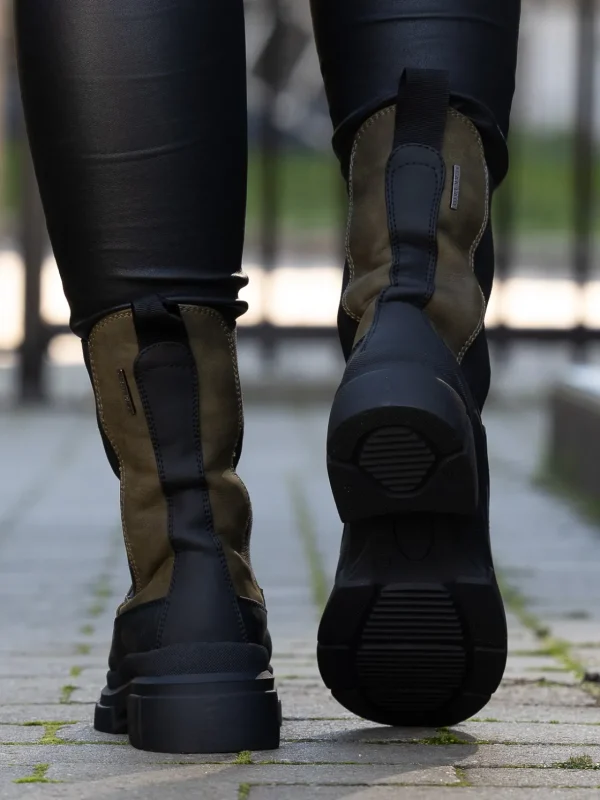 Jean Paul Skoletter Og Boots>– Gravier Green Black