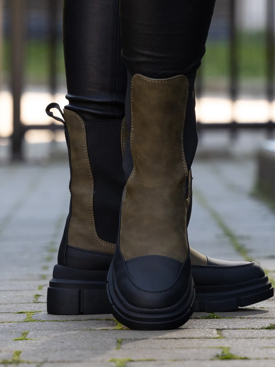 jean_paul__gravier_green__4.webp Jean Paul Skoletter Og Boots>– Gravier Green Black