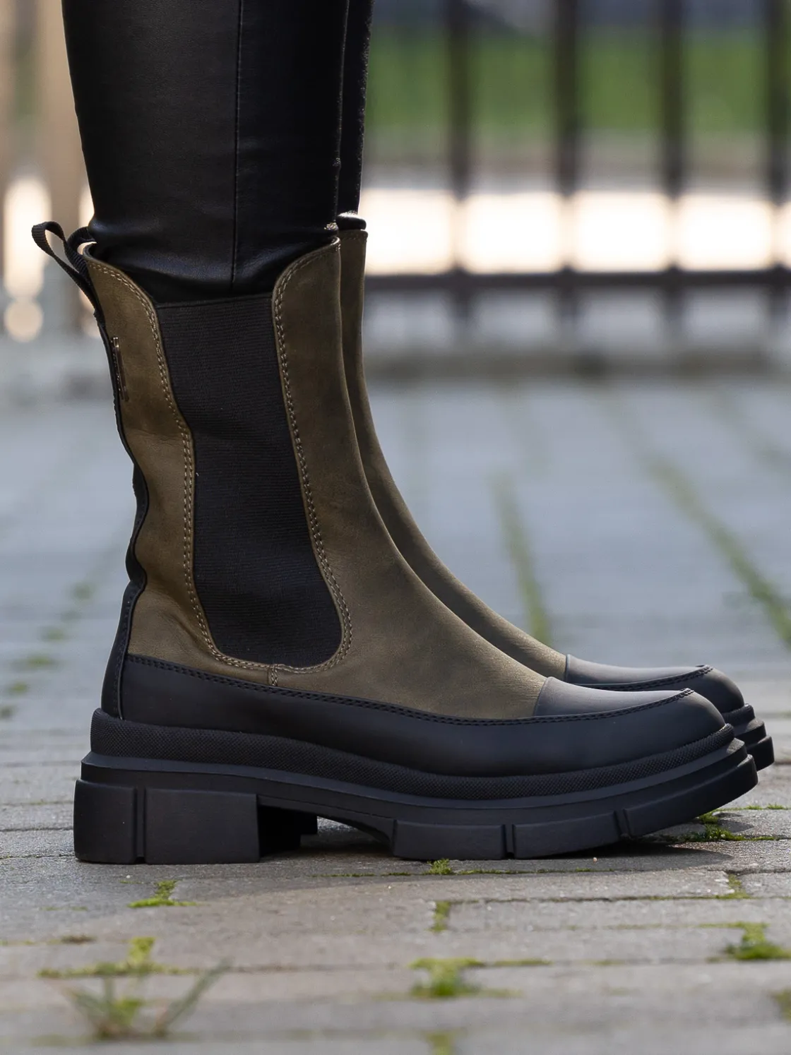 jean_paul__gravier_green__6.webp Jean Paul Skoletter Og Boots>– Gravier Green Black
