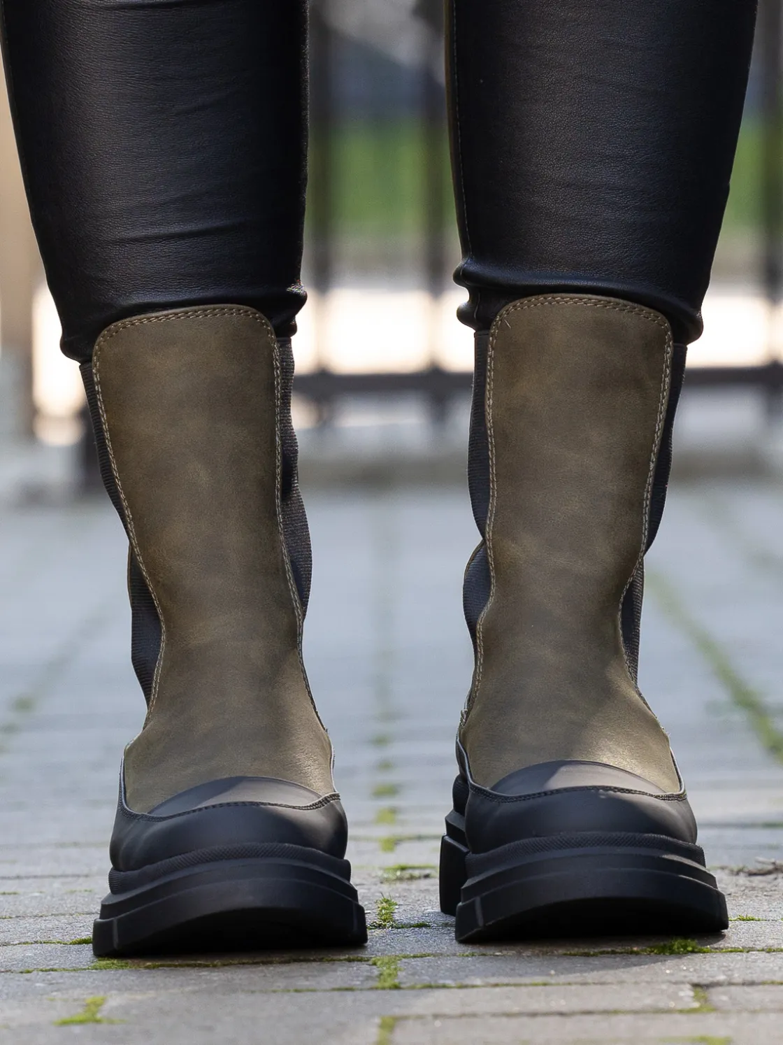 jean_paul__gravier_green__8.webp Jean Paul Skoletter Og Boots>– Gravier Green Black