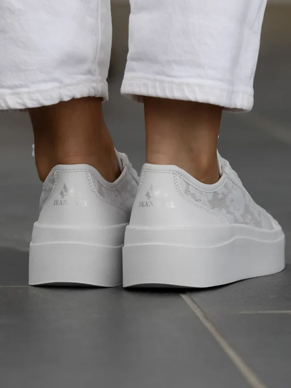 Jean Paul Sneakers>– Lacè White