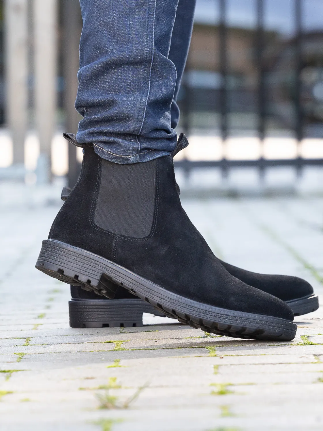 jean_paul__mondi_suede_bl_1.webp Jean Paul Skoletter Og Boots>– Mondi Suede Black