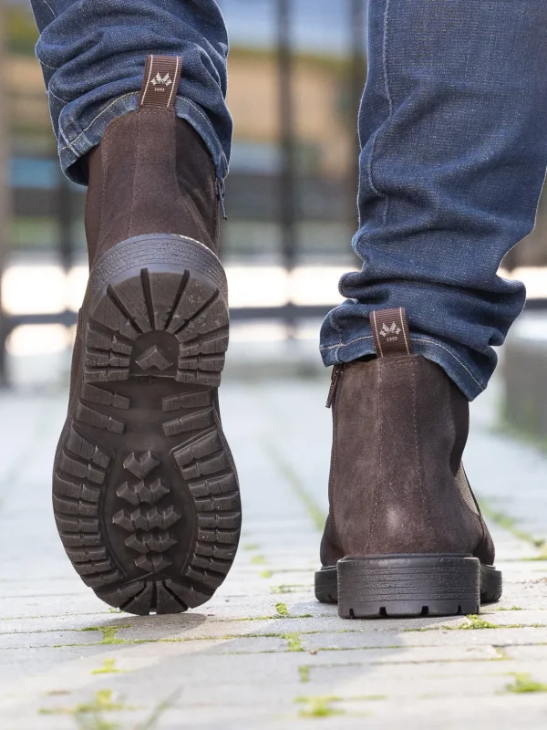 Jean Paul Skoletter Og Boots>– Mondi Suede Brown