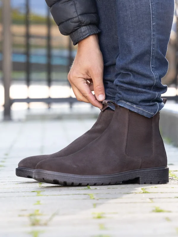 Jean Paul Skoletter Og Boots>– Mondi Suede Brown