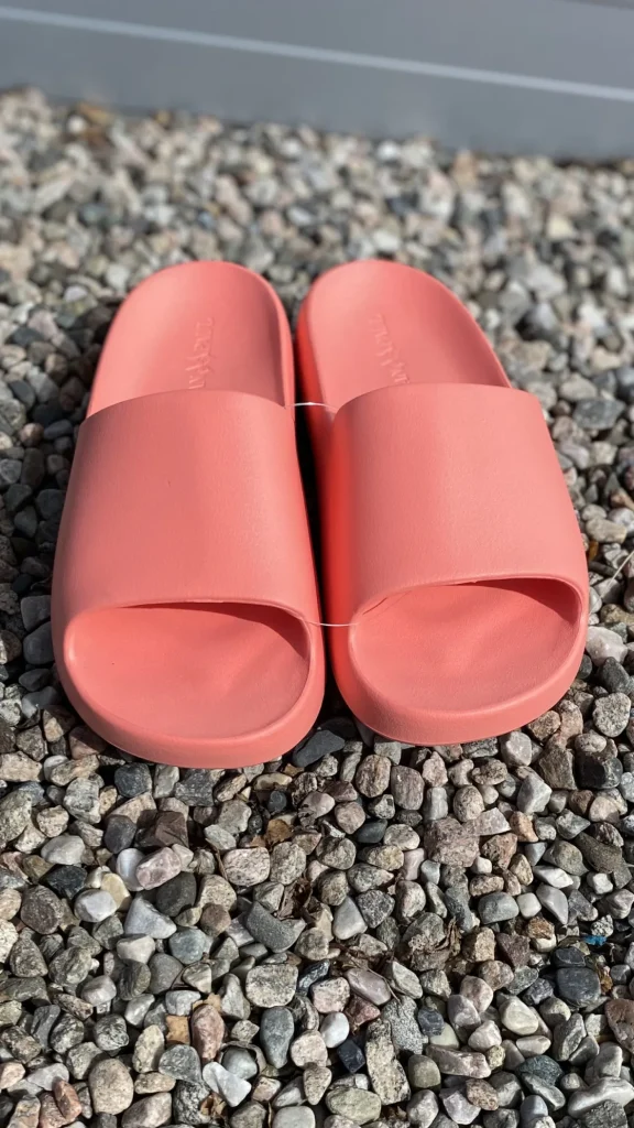 Jean Paul Sandaler>– Port Cros Tea Rose Slippers
