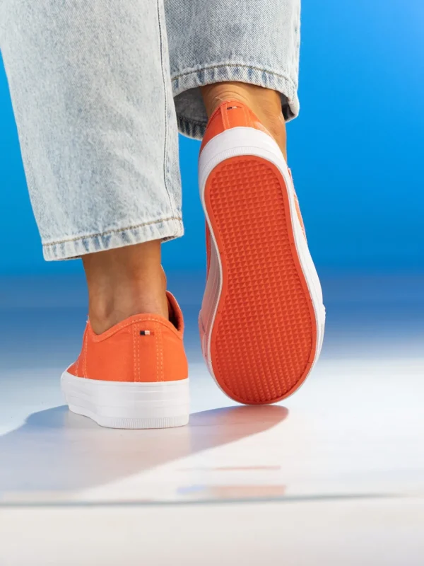 Jean Paul Sneakers>– Voie Mandarin Red