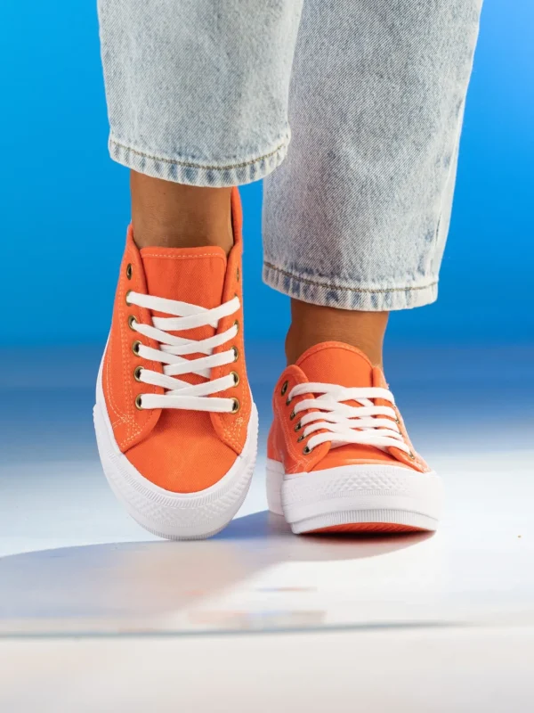 Jean Paul Sneakers>– Voie Mandarin Red