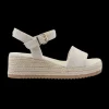 Roberto Rosso Sandaler | Pensko>Lili Wedge Cream White
