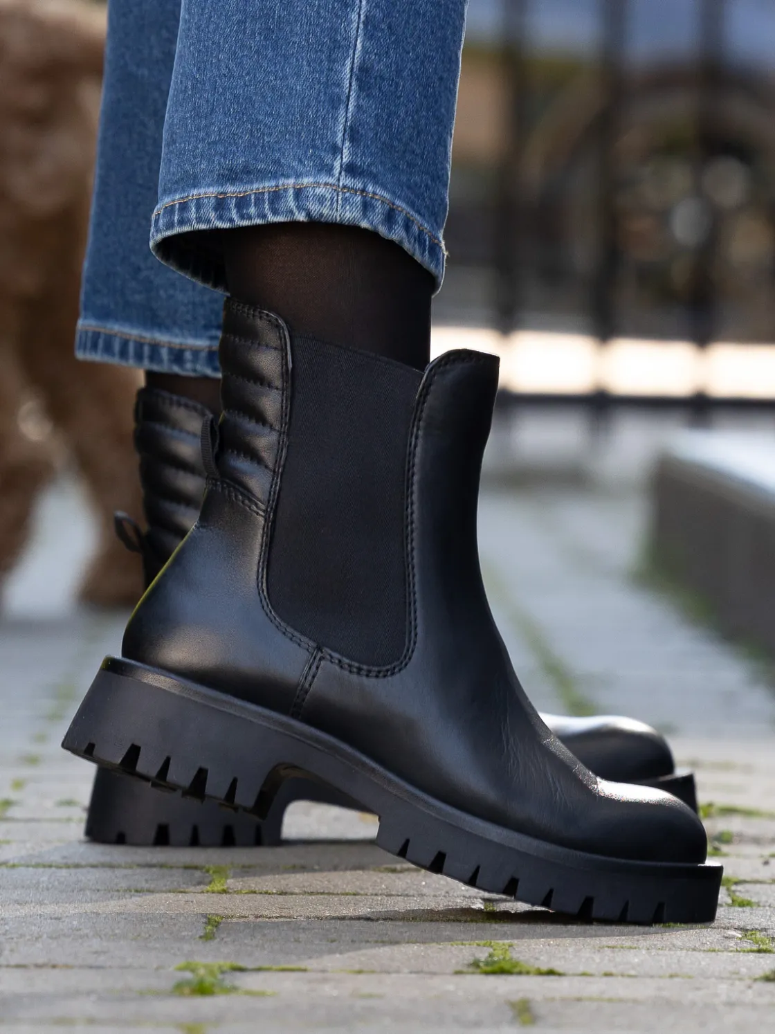 livo_leather_chelsea_blac_5.webp Roberto Rosso Skoletter Og Boots>Livo Leather Chelsea Black