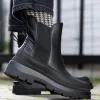 Roberto Rosso Skoletter Og Boots>Lorena Leather Boot Black