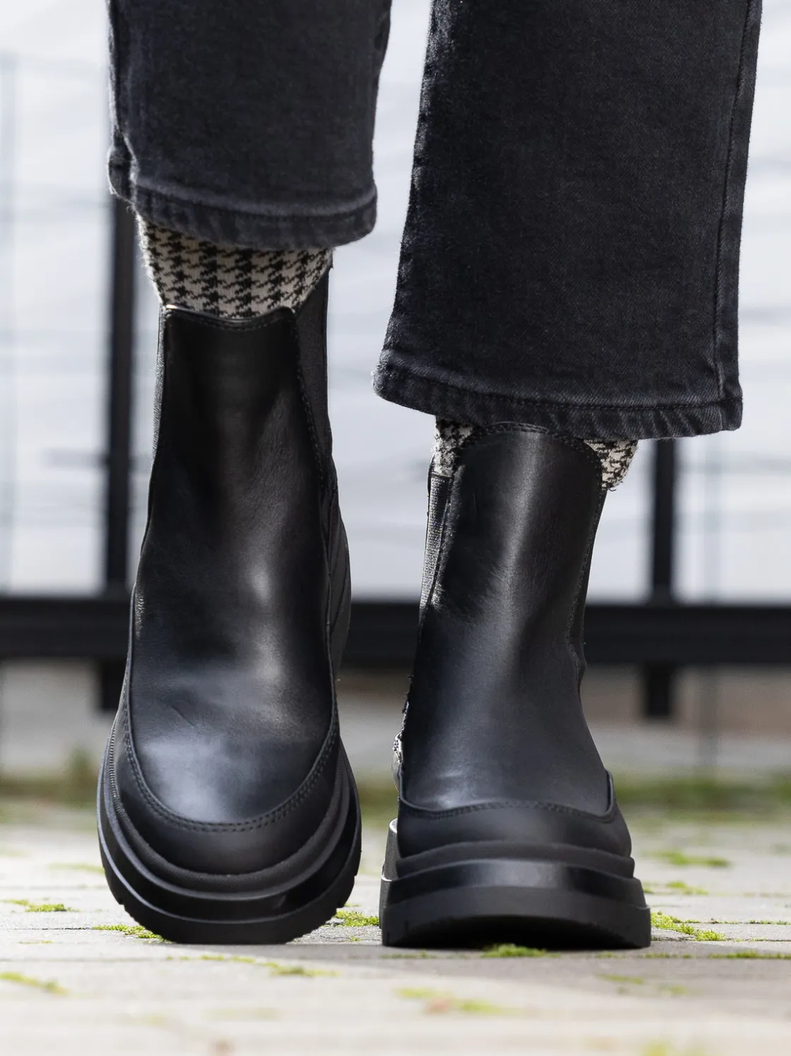 lorena_leather_boot_black_1.webp Roberto Rosso Skoletter Og Boots>Lorena Leather Boot Black